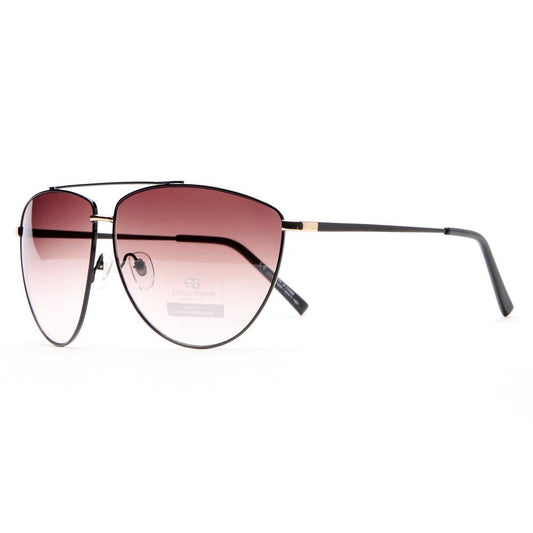 Ultra Thin Classic Unisex Frame Sunglasses w/ Oblong Lenses