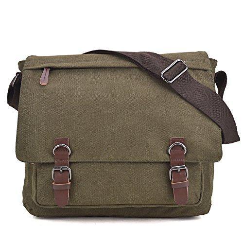 Dasein Vintage Unisex Large Canvas Messenger Bag/Cross body - Dasein Bags