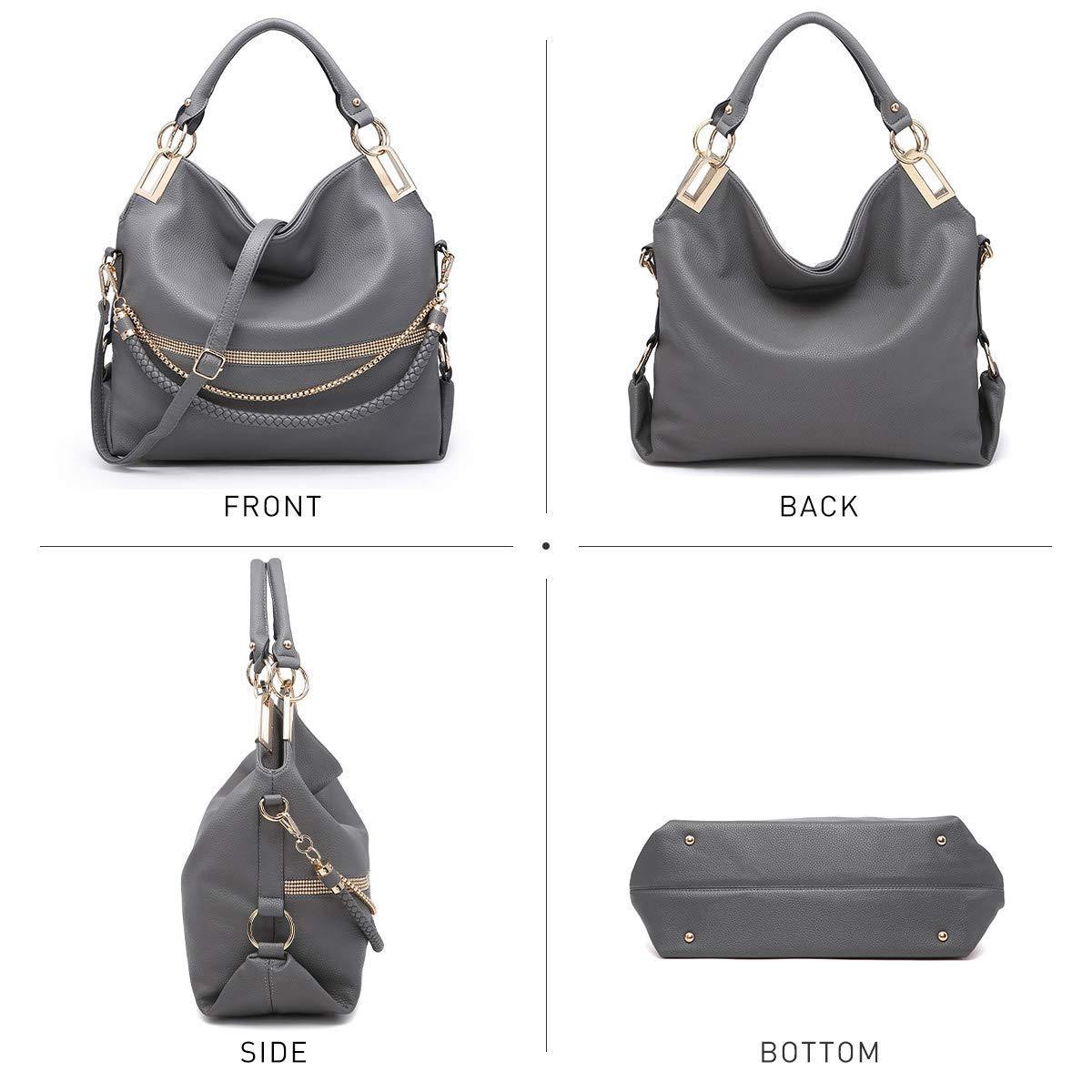 Classic Chain Large Hobo Handbag - Dasein Bags