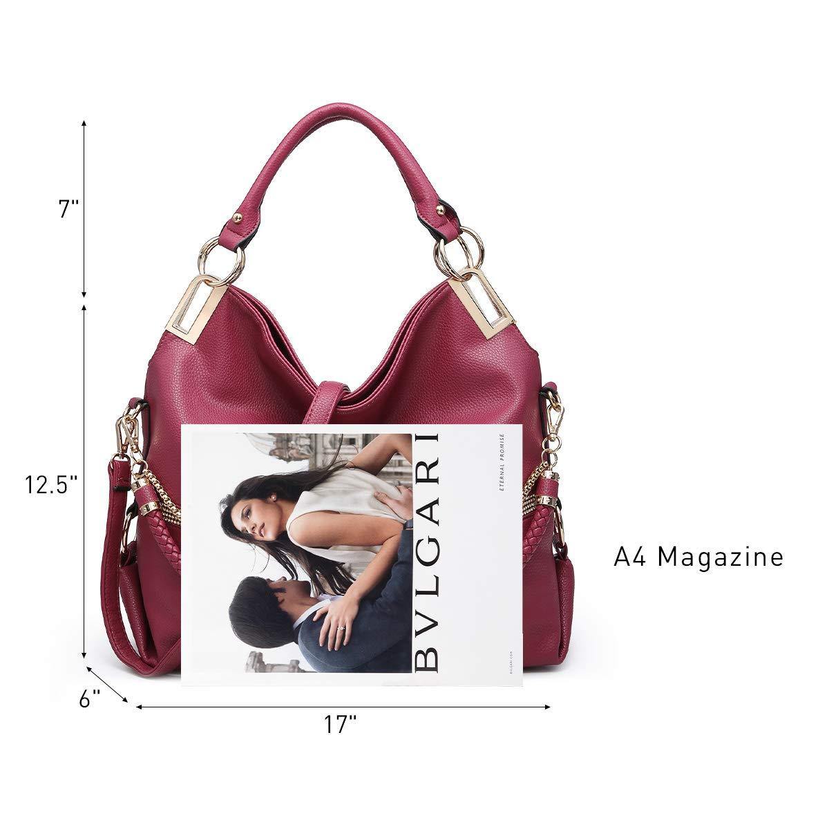 Classic Chain Large Hobo Handbag - Dasein Bags