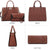 Studded Handbag with Matching Wristlet - Dasein Bags