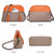 Two-Tone Tassel Crossbody Bag - Dasein Bags