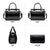Shiny Patent Faux Leather Barrel Top Handle Satchel Bag for Women Dasein - Dasein Bags