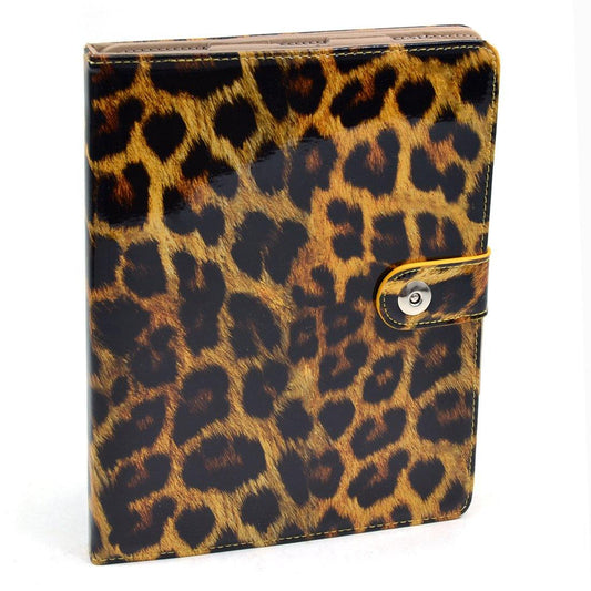 Patent Leopard Print iPad Case - Dasein Bags
