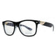 Round Square Plastic Optical Frames w/ UV Protection Sunglasses