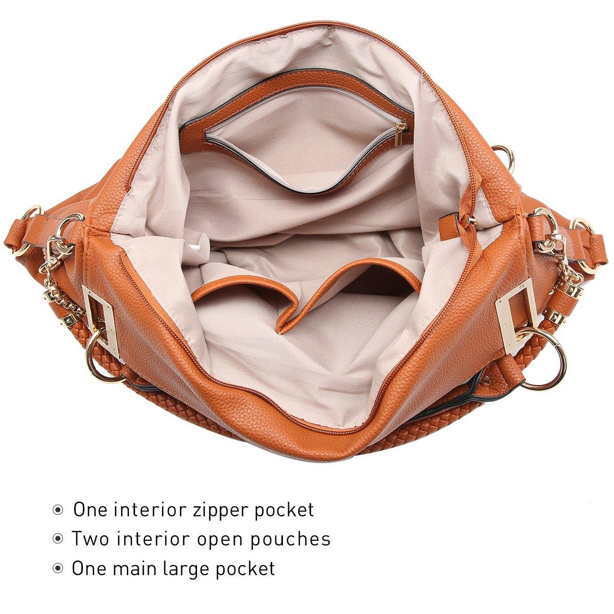 Classic Chain Large Hobo Handbag - Dasein Bags
