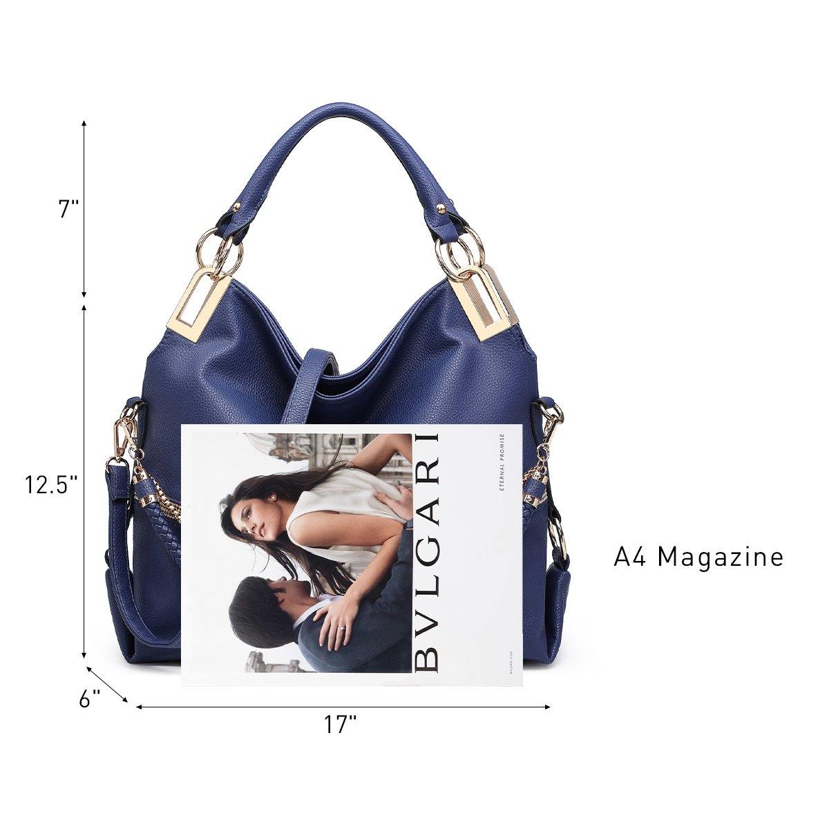 Classic Chain Large Hobo Handbag - Dasein Bags