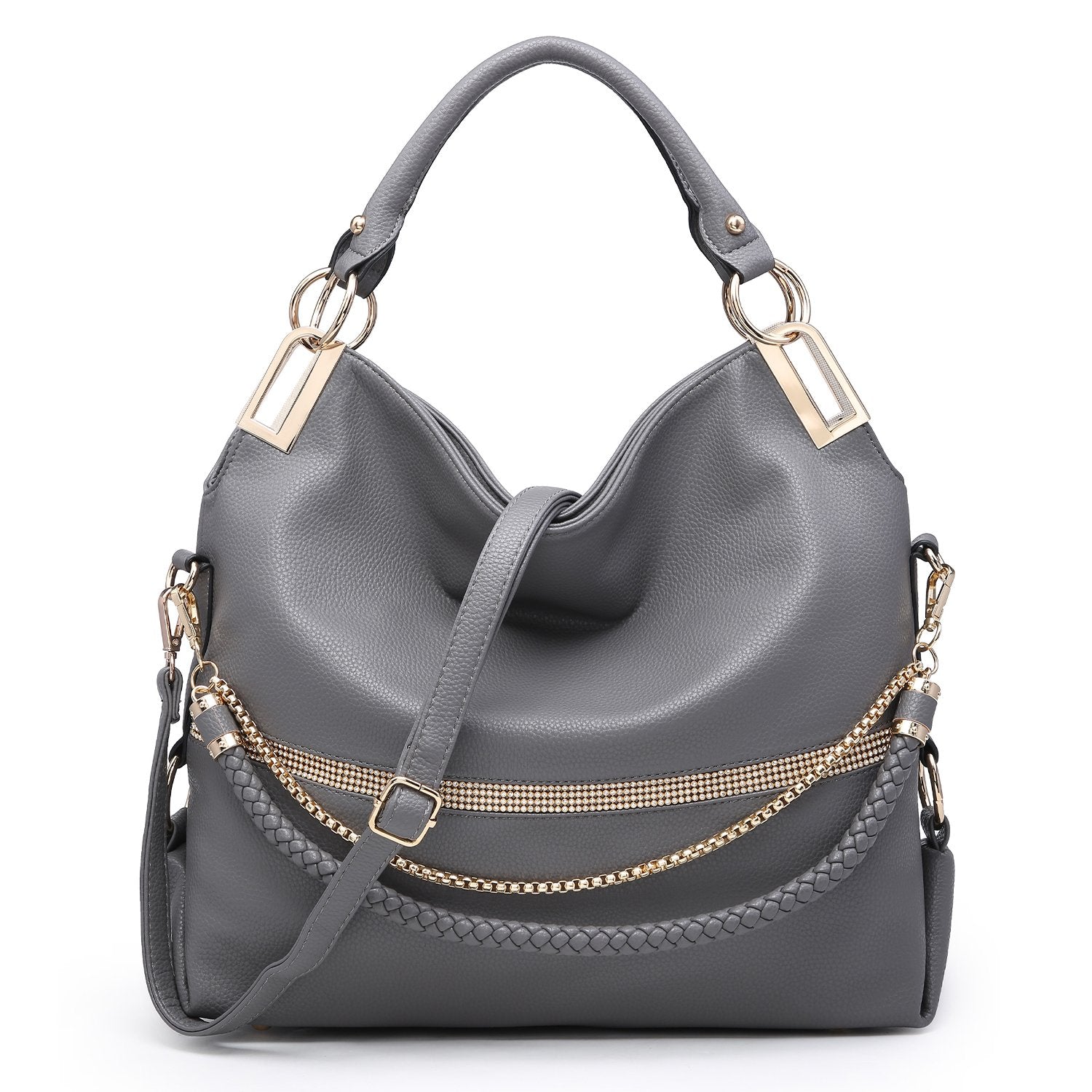 Classic Chain Large Hobo Handbag-Hobo-Dasein Bags