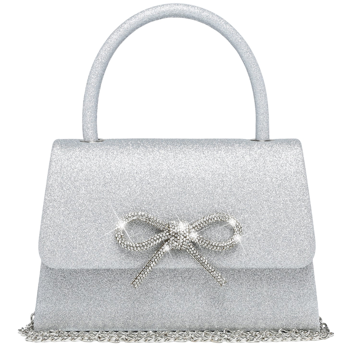 Women's Evening Bag Party Wedding Purses Cocktail Prom with Frosted Glittering l Dasein