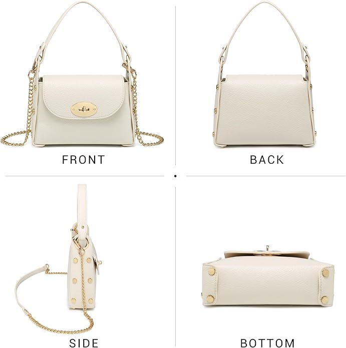 Small Crossbody Bag Studded Evening Bags Clutch Purse Mini Satchel Handbag for Women Wedding Prom Cocktail Party