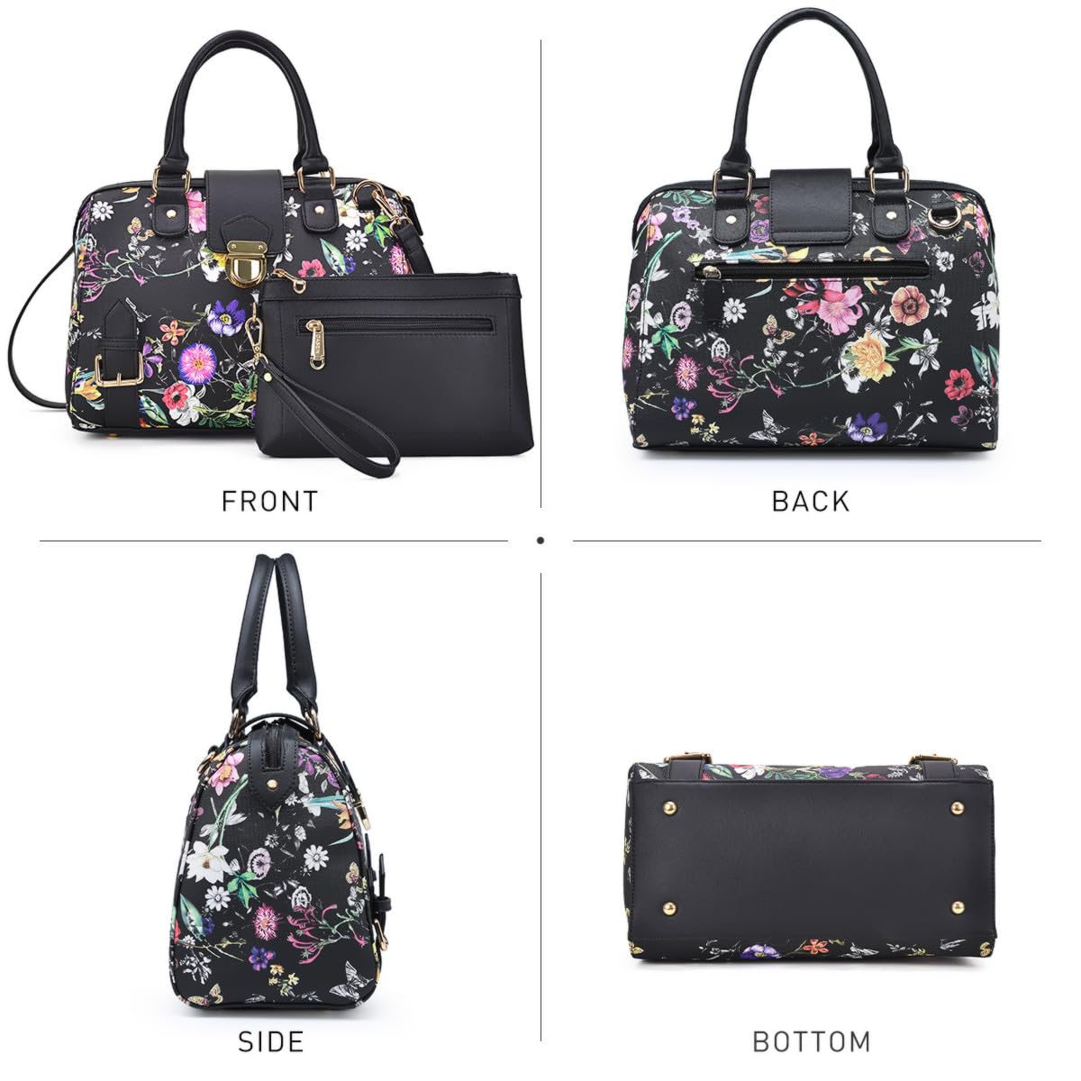 Women Barrel Handbags Fashion Satchel Bags Top Handle Shoulder Purse