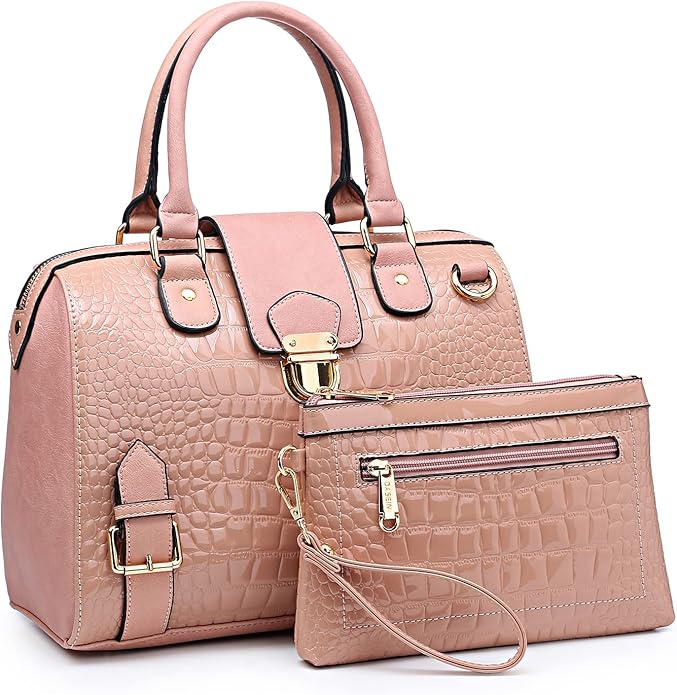 Women Barrel Handbags Fashion Satchel Bags Top Handle Shoulder Purses