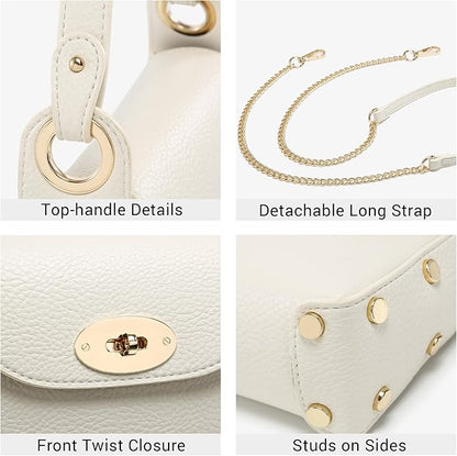 Small Crossbody Bag Studded Evening Bags Clutch Purse Mini Satchel Handbag for Women Wedding Prom Cocktail Party