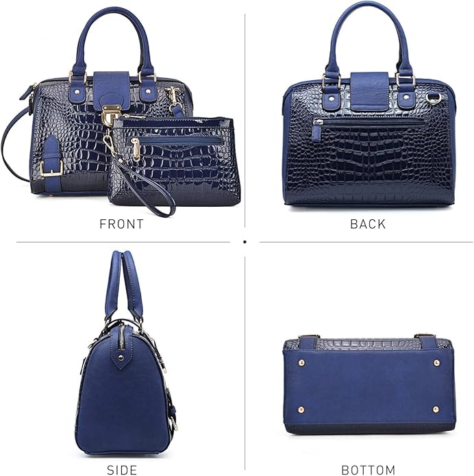 Women Barrel Handbags Fashion Satchel Bags Top Handle Shoulder Purses