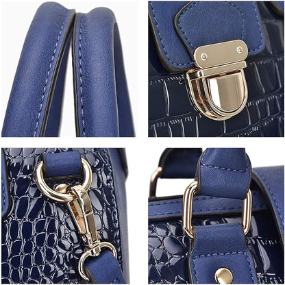 Women Barrel Handbags Fashion Satchel Bags Top Handle Shoulder Purses