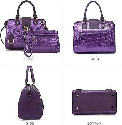 Women Barrel Handbags Fashion Satchel Bags Top Handle Shoulder Purses