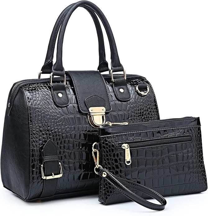 Women Barrel Handbags Fashion Satchel Bags Top Handle Shoulder Purses