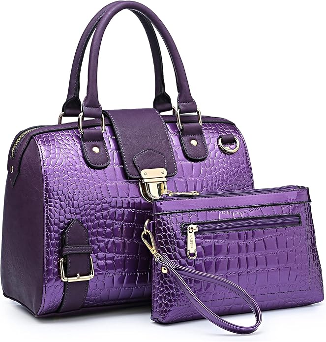 Women Barrel Handbags Fashion Satchel Bags Top Handle Shoulder Purses