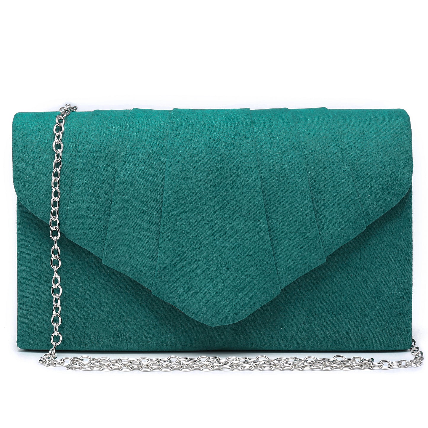 Dasein Women's Evening Bag Pleated Envelope Clutch l Dasein