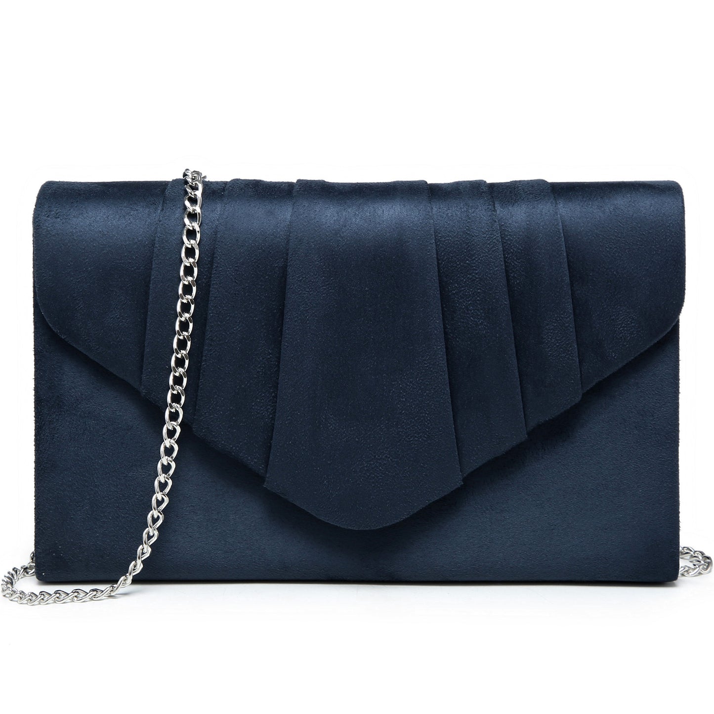 Dasein Women's Evening Bag Pleated Envelope Clutch l Dasein