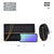 Glitter Gold Trim Evening Clutch