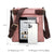 Leather Messenger Crossbody Bag