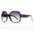 Anais Gvani Round Box Frame Fashion Sunglasses