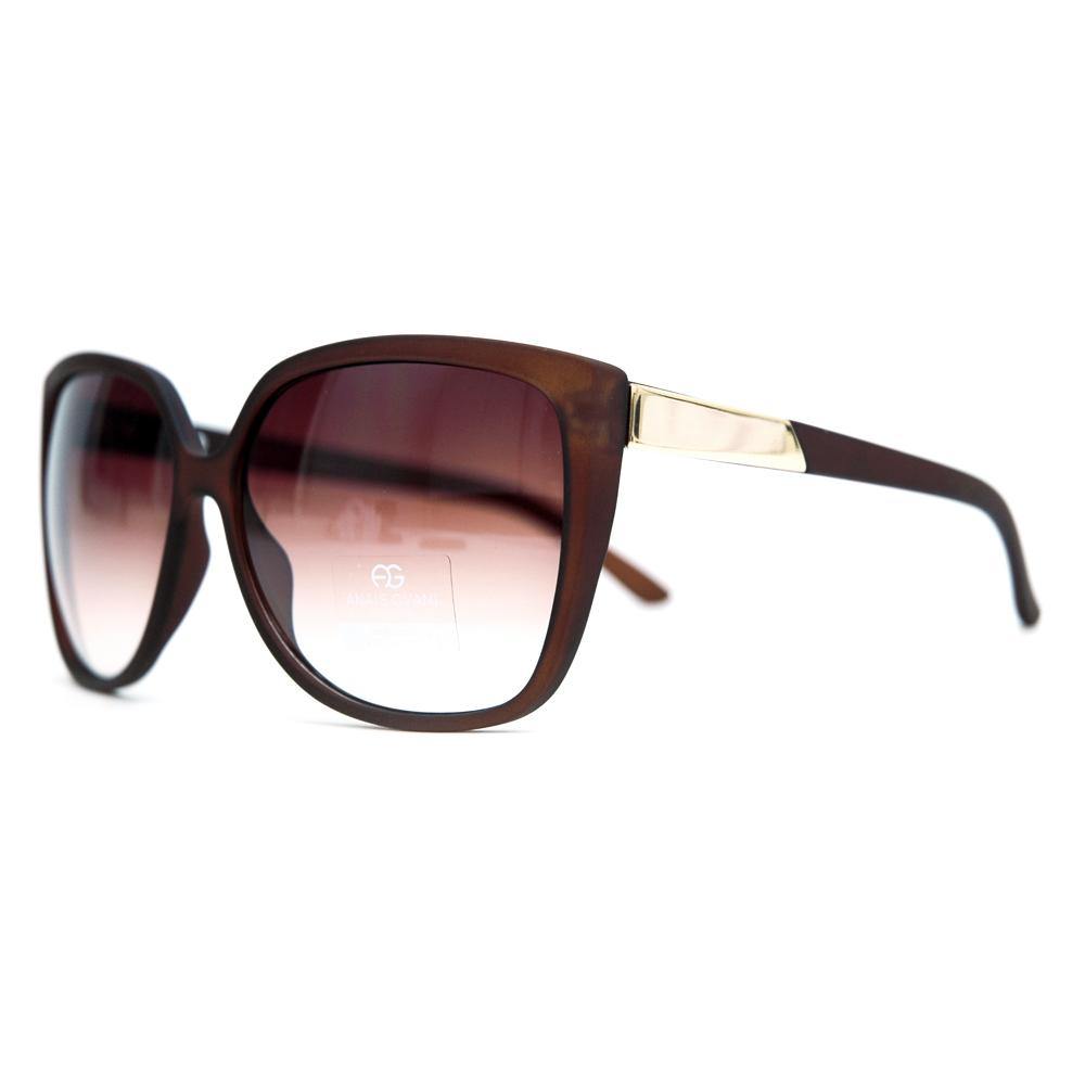 Anais Gvani Smooth Plastic Classic Fashion Sunglasses