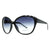 Oversized Fashion Sunglasses w/ Quilt-like Texture Design on Side
