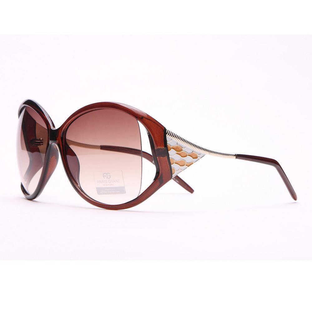 Oversized Fashion Sunglasses w/ Pop Out Mosaic Design