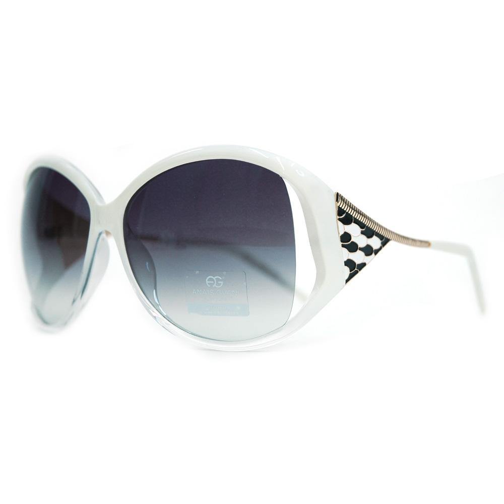 Oversized Fashion Sunglasses w/ Pop Out Mosaic Design
