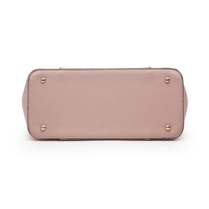 Fashion Stitching Color Large Tote Bag with Matching Wallet Dasein