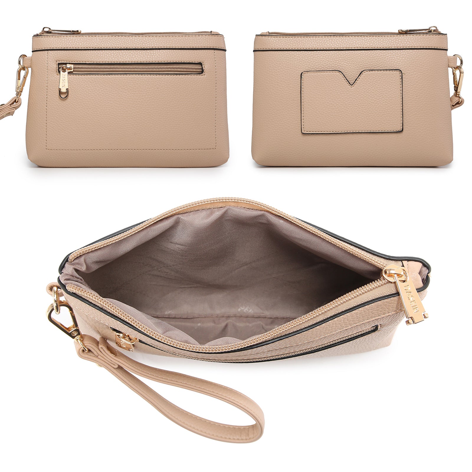 Fashion Casual Women Backpack with Matching Wristlet 2Pcs Set l Dasein