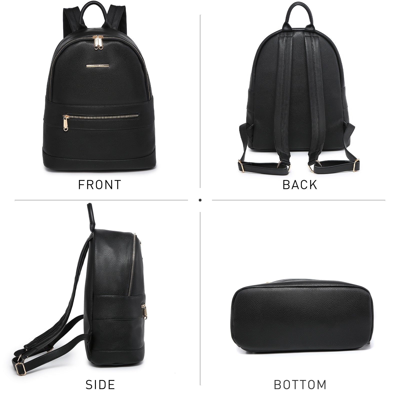 Fashion Casual Women Backpack with Matching Wristlet 2Pcs Set l Dasein