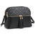Two-Tone Tassel Crossbody Bag