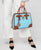 Two-Tone Handbag with Matching Wallet - Dasein Bags