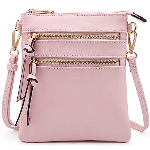 Lightweight Functional Multi Pocket Vegan Leather Shoulder Crossbody Bag丨Dasein - Dasein Bags