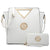 Fashion Design Chic Triangle Handle Shoulder Bag with Matching Wallet丨Dasein - Dasein Bags