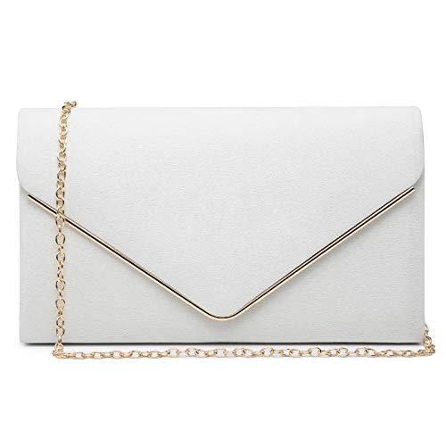 Golden Edge Evening Clutch - Dasein Bags