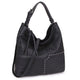 Women Vegan Leather Fashion Hobo Shoulder Bag with Shoulder Strap l Dasein