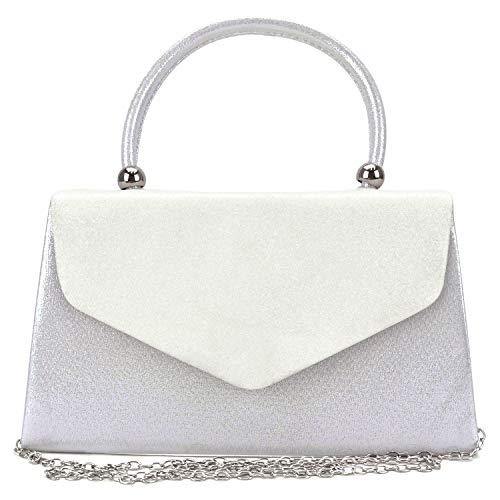 Women's Evening Bag Party Wedding Purses Cocktail Prom with Frosted Glittering l Dasein - Dasein Bags