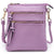 Lightweight Functional Multi Pocket Vegan Leather Shoulder Crossbody Bag丨Dasein - Dasein Bags