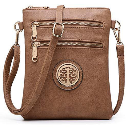 Women PU Leather Lightweight Crossbody Bag with Multi Pockets丨Dasein - Dasein Bags