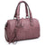 Large Women's Barrel Handbag Top-handle Tote Work Travel with Long Strap丨Dasein - Dasein Bags