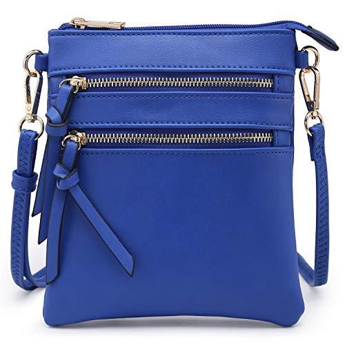 Lightweight Functional Multi Pocket Vegan Leather Shoulder Crossbody Bag丨Dasein - Dasein Bags