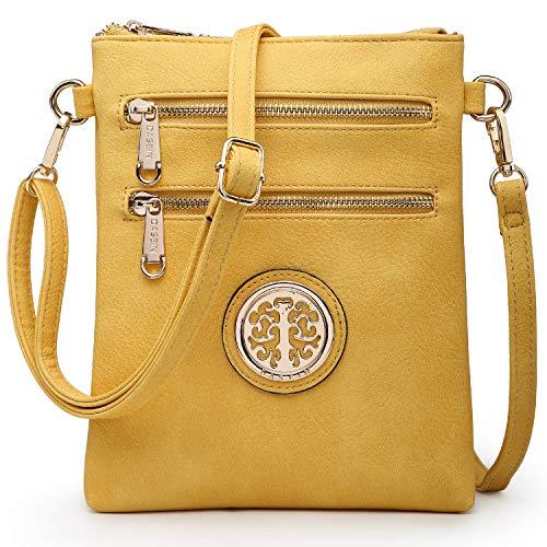 Women PU Leather Lightweight Crossbody Bag with Multi Pockets丨Dasein - Dasein Bags