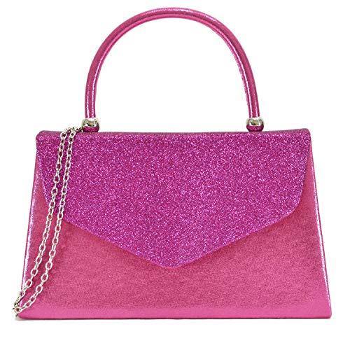 Dasein Women's Glitter Clutch Purse - Evening Bag For Wedding Party Prom