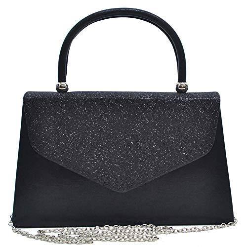 Women's Evening Bag Party Wedding Purses Cocktail Prom with Frosted Glittering l Dasein - Dasein Bags