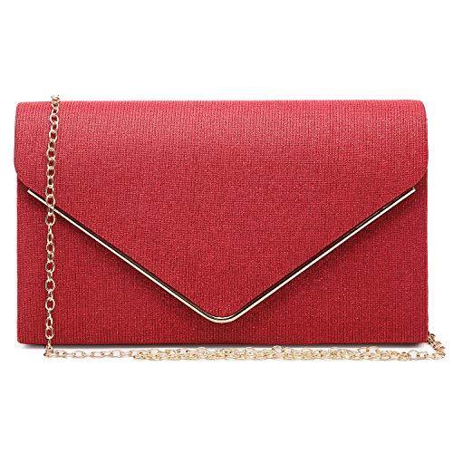 Women Glistening  Evening Bags Wedding Purses Cocktail Prom Party Clutches l Dasein - Dasein Bags