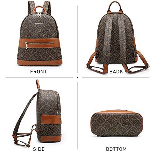 Fashion Casual Women Backpack with Matching Wristlet 2Pcs Set 丨Dasein - Dasein Bags